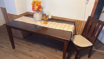 Wooden table