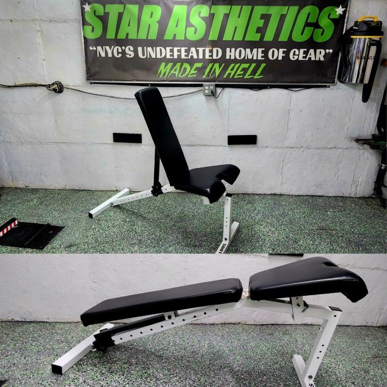 ZEALOUS ADJUSTABLE FID WORKOUT WEIGHT BENCH