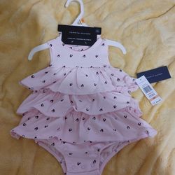 Tommy Hilfiger Dress & Headband Set - New