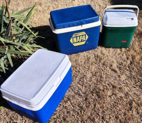3 Coolers, Used