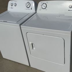 Amana Washer and amana dryer electric  by whirlpool corporation excellent working condition extra for delivery same day delivery and installation avai
