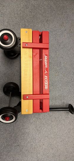 Mini Radio Flyer Wooden Wagon