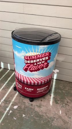 Dr Pepper Promotional Beverage Cooler Dispenser