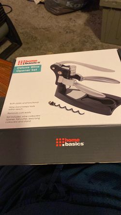 New wine opener set