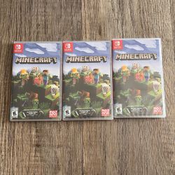 Nintendo Switch Minecraft Game