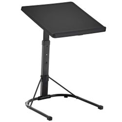 Foldable Tray table with adjustable height