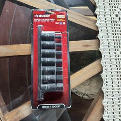 Husky 7 Piece 1/2 Hex Impact Set
