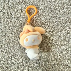 My Melody Sanrio Fuzzy Keychain