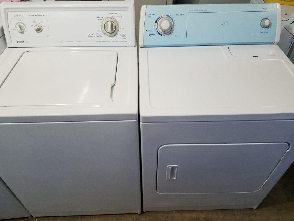 Washer and dryer