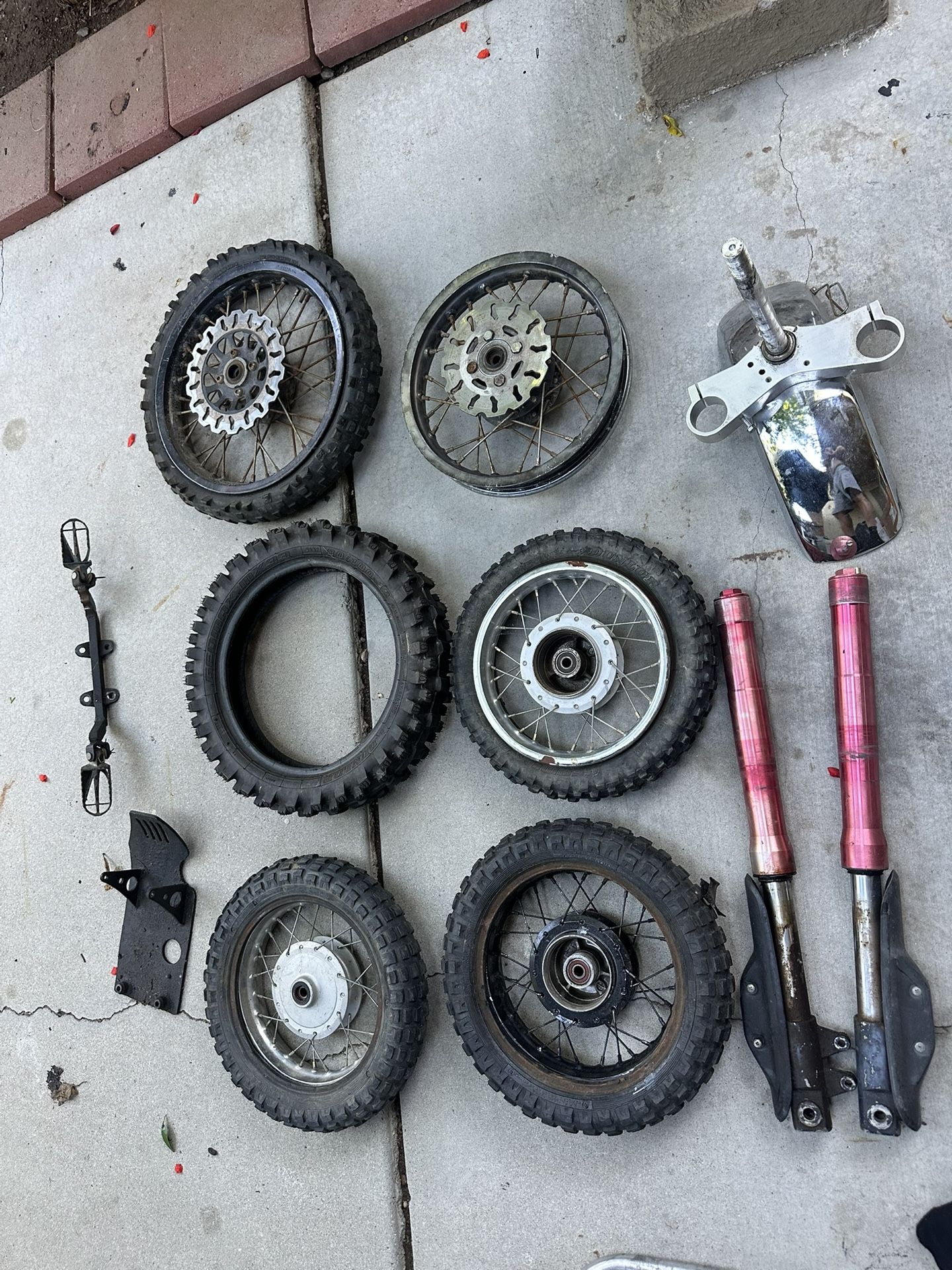 Pit Bike Parts Wheels Engines Tires Bars