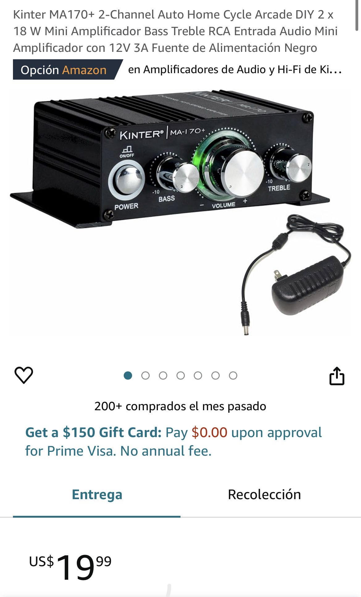 Kinter Mini Amplificador 