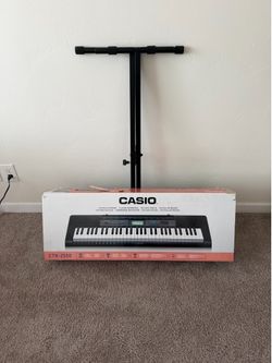 Casio CTK-2550 61-Key Keyboard + Stand + Original Box – Excellent Condition