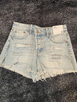 Aeropostale Women’s Distressed Mom Jean, 0, NEW
