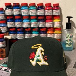 PHEIT LA Oakland  A’s SBSD Halo Rose Snapback (Green)