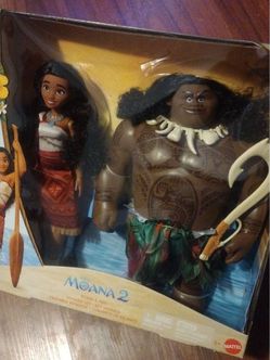 Mattel Moana 2 Moana & Maui Voyager Set