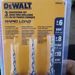 DEWALT
Steel Countersink Drill Bit Set (3-Piece)