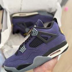Jordan 4 Retro ‘Lakers’ (size 10.5M)