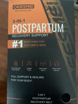 3 in 1 Postpartum or post surgery belt