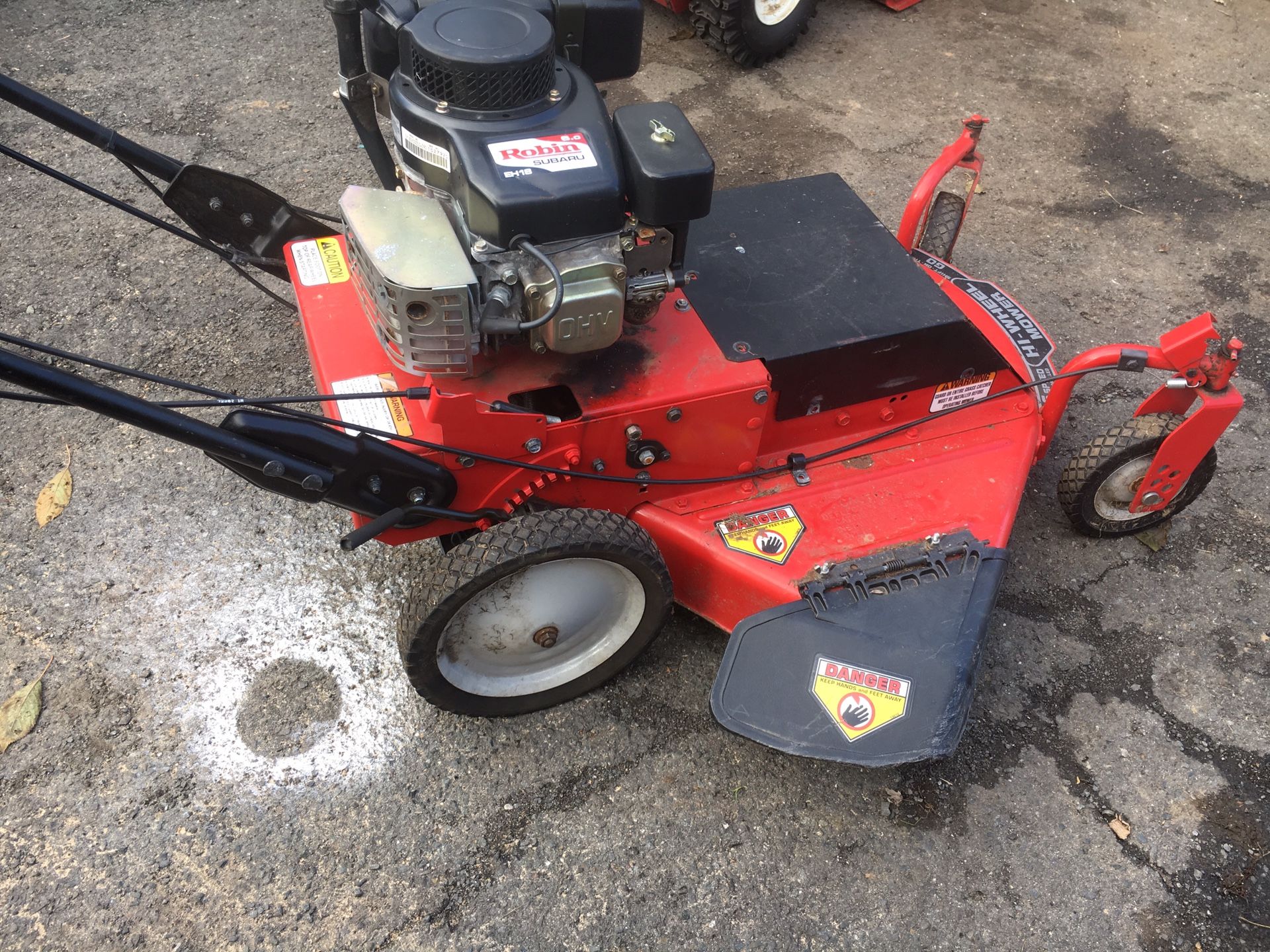 Snapper 26 high wheel mower sales