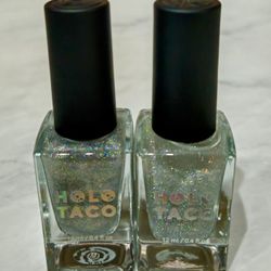 Set Of 8 Assorted Holo Taco Nail Polish
