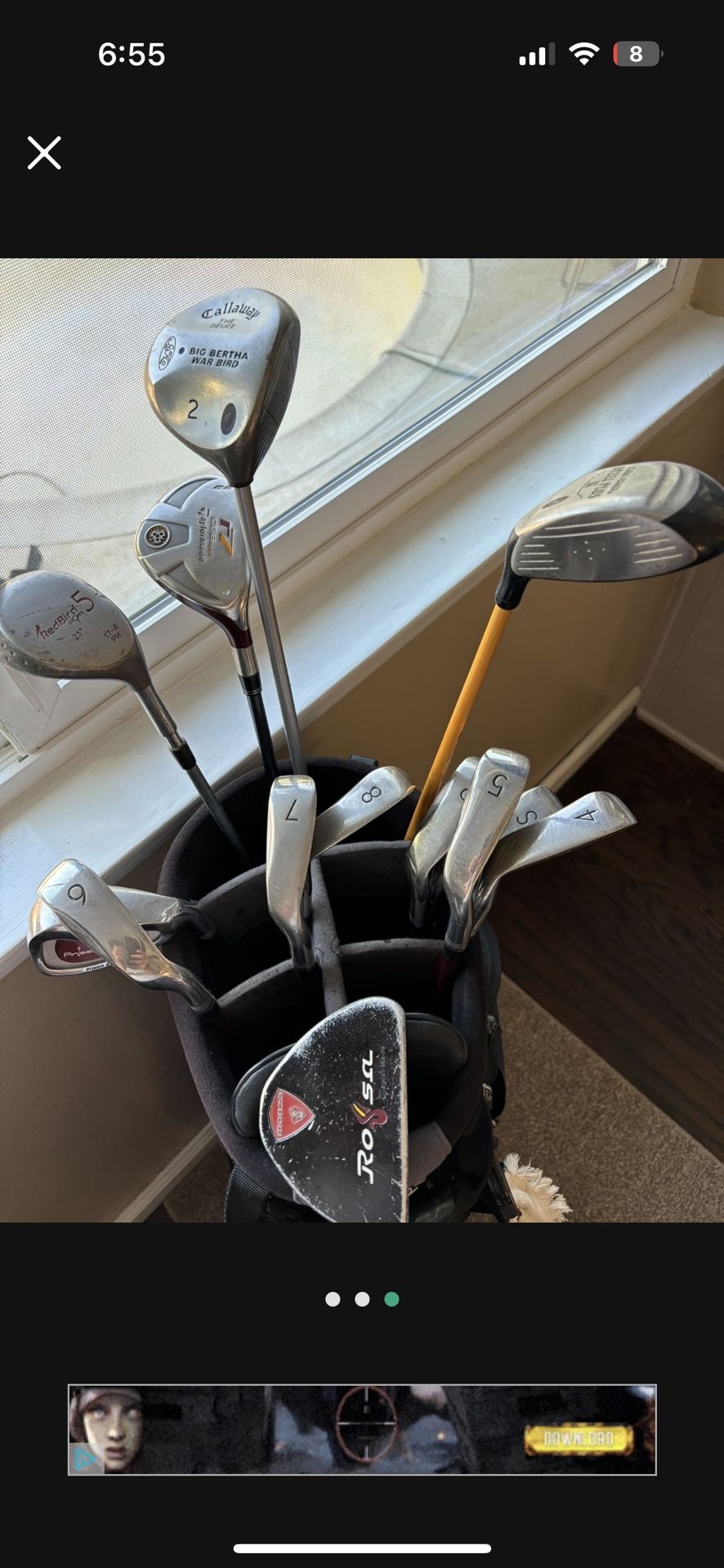 Orbit Golf Bag Complete Set