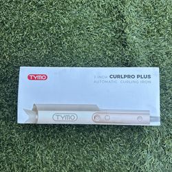 TYMO 1-inch Curl Pro Plus Automatic Long Barrel Curling Wand for Long Hair Gold