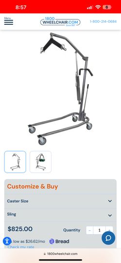 Drive Hydraulic Deluxe Silver Patient Lift