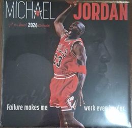 New Michael Jordan 2026 Wall Calendar