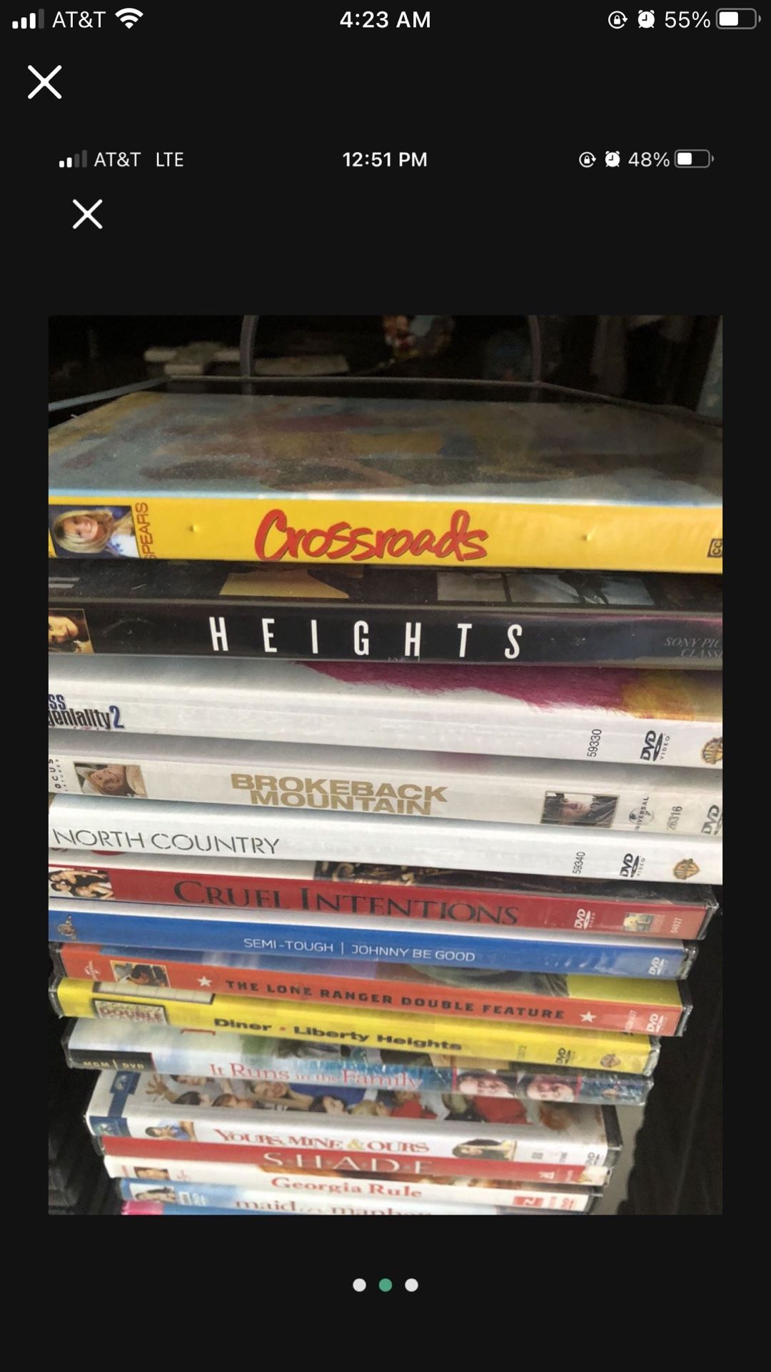 Lot 1: 10 New DVDS Bundle Set