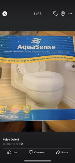 RAISED TOILET SEAT 4 inches