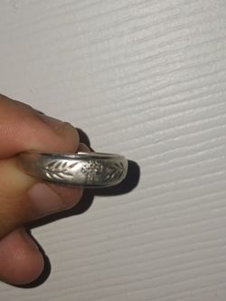 925.silver men's Dimond ring