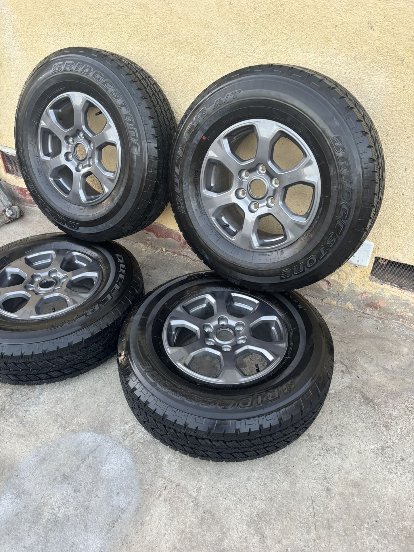 Chevy Wheels With Brand New Tires