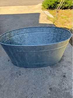 Large Steel Tub