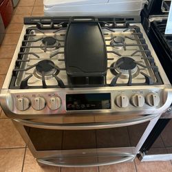 LG Smart Dual Fuel Electric Range