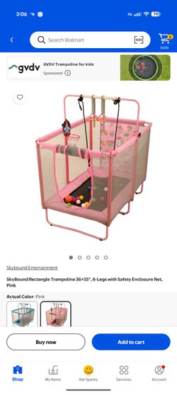 Trampoline for kids