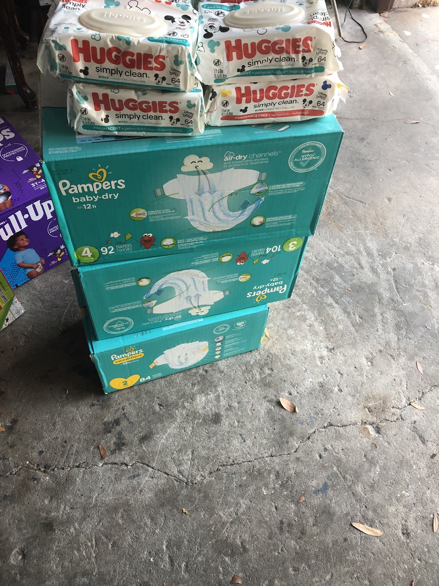 Pampers 20 a box
