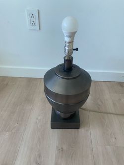 Dark Bronze Table Lamp Base No Shade