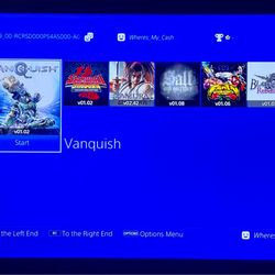 PS4 2.5 TB, over 200 games