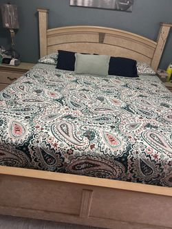 Cal King Mattress and Bed Frame