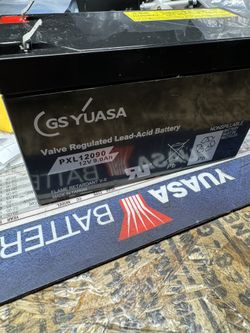 GS Yuasa PXL12090 Lead Acid Battery 12v 9.0ah Fire Retardant 