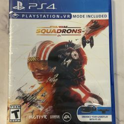 Star Wars Squadrons VR Sony PlayStation 4 PS4 BRAND NEW FACTORY SEALED 