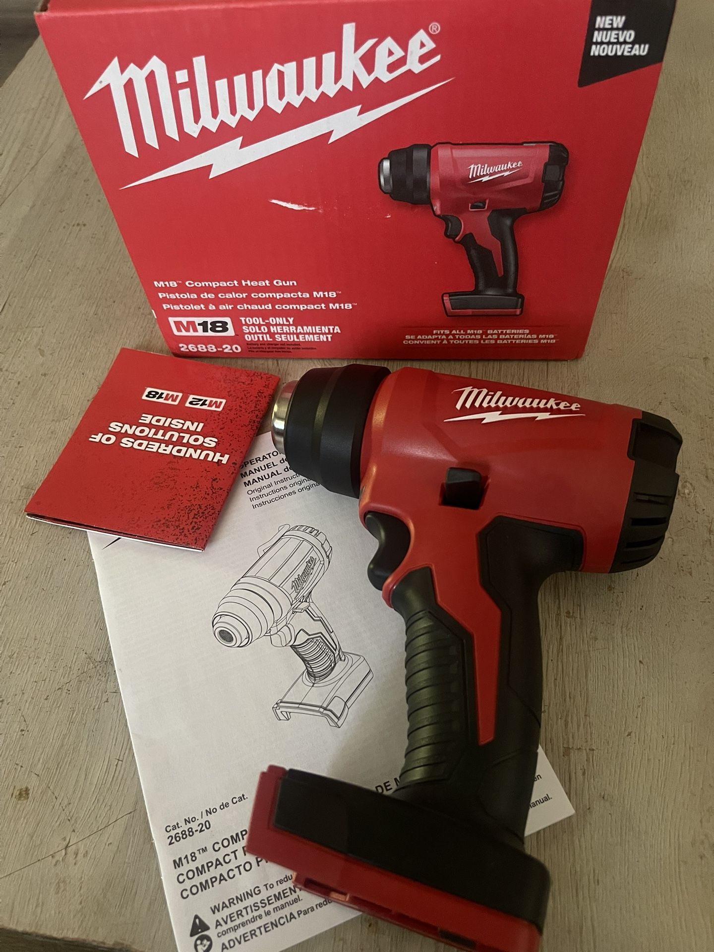 Milwaukee M18 Jets Gun (tool Only)