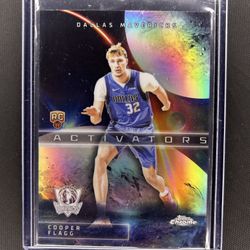 Cooper Flagg 2025-26 Topps Chrome Activators Rookie REFRACTOR SP No. AC-11 RC