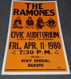 Concert posters (reproduction)