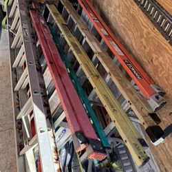 Ladders (6 Total) 5-Step And 1-extension  