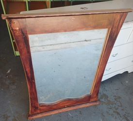 Free Mirror - wood frame 36" x 30"