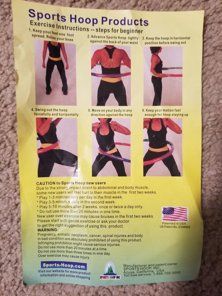 Power excercise hoop