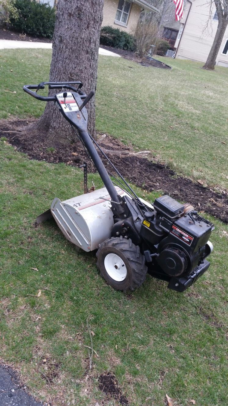 Craftsman 5 HP 17 Inch Rear Tine Rototiller