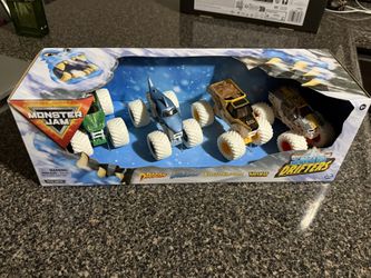 Monster Jam Trucks Jam Snow Drifters Max D Dragon