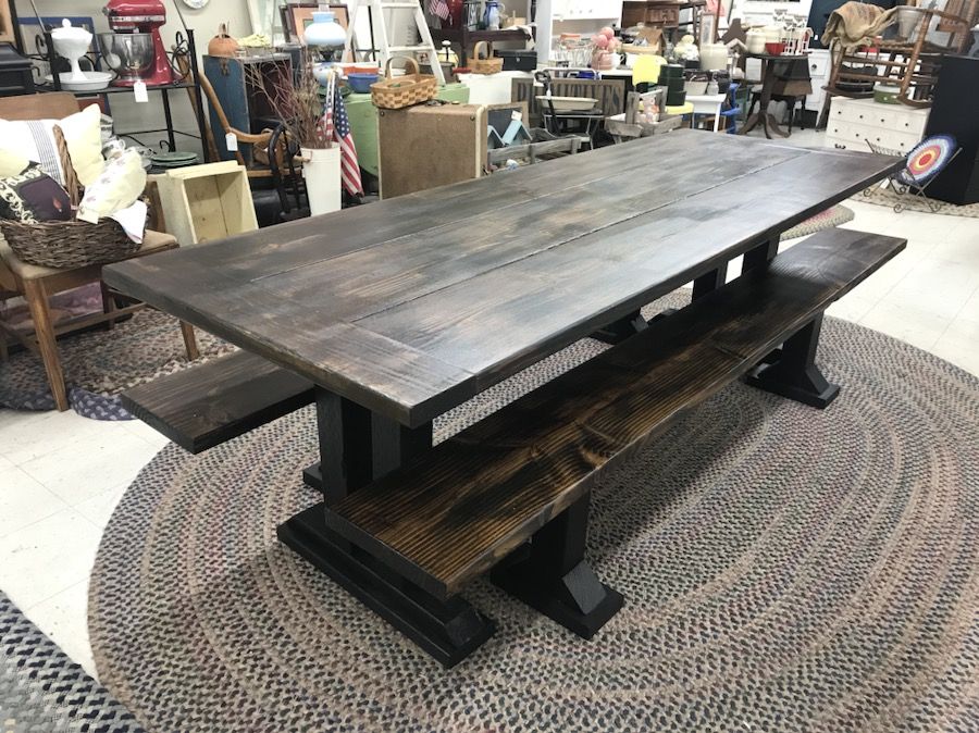 Farm Table and Benches